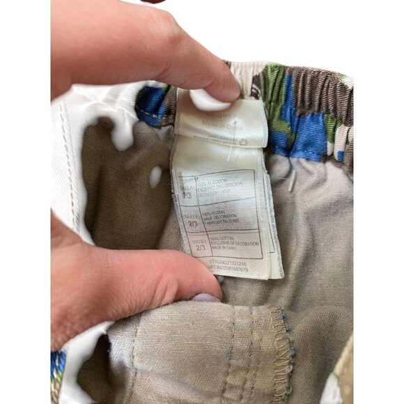 Vintage Disney Toy Story Toy Soldier Camo Shorts with Patch - Picture 4 of 5